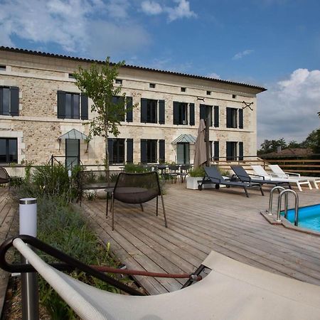Au Bouchon Hotel Saint-Aigulin Buitenkant foto